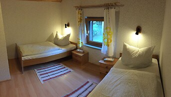 Ferienhaus Mirow-Lärz - Kamin Wald Ruhe