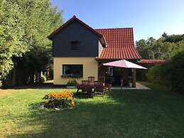 Ferienhaus Mirow-Lärz - Kamin Wald Ruhe