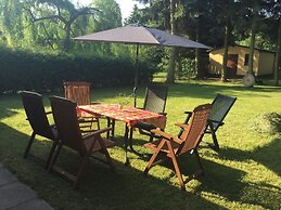 Ferienhaus Mirow-Lärz - Kamin Wald Ruhe