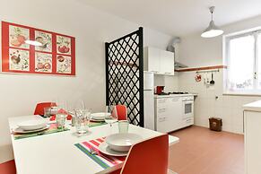Red & White Vatican Apartment