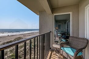End Unit Oceanside Condo with Spectacular Ocean View from Living Area 
