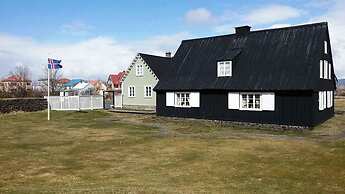 Black beach cottage