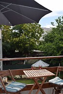 Apartment in the center with a balcony