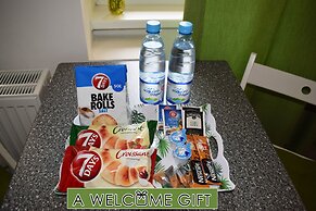 Apartment in the center with a balcony