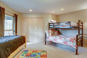 3 Mulligan Home features Hot Tub on Private Deck and Wood-Burning Fire