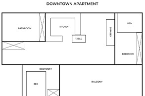 Downtown Apartment - LoftAffair