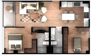 New Cozy Apartment, Zona 4