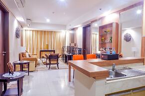 Cozy Pool View Kemang Village Residence Apartment with Direct Access t