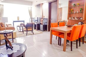 Cozy Pool View Kemang Village Residence Apartment with Direct Access t