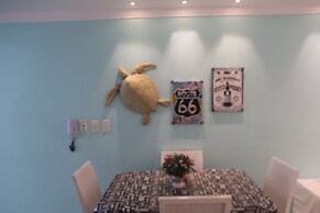 Pé na areia do Guarujá - Praia do Tombo (12F)