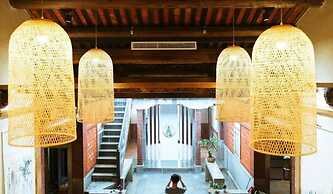 Kinmen redbrick houses across Hope