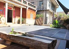 Kinmen redbrick houses across Hope