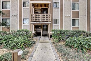 Secluded Condo with Peaceful Wooded Views and Easy Access to the Beach