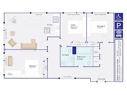 Stylish Penthouse Suite