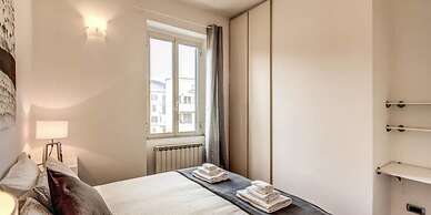 Attic terrace with St Peter's Dome View