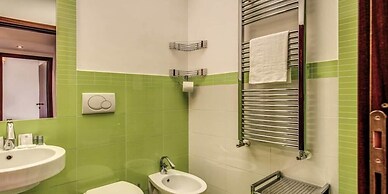 Attic terrace with St Peter's Dome View