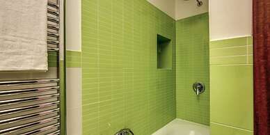 Attic terrace with St Peter's Dome View