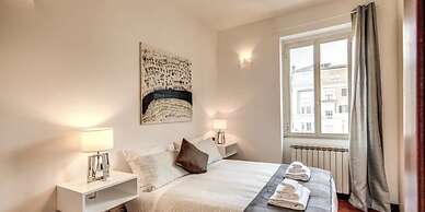 Attic terrace with St Peter's Dome View