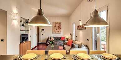 Attic terrace with St Peter's Dome View