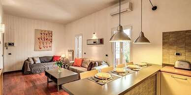 Attic terrace with St Peter's Dome View