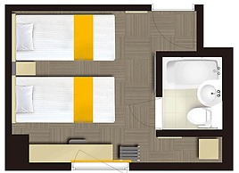 Hotel Kuretakesou Hiroshima Otemachi