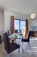 Modern Apt Overlooking Green Area