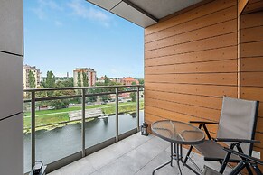 Riverside Nowa Motława SPA, Pool, Gym & Parking by Downtown Apartments