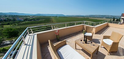 Luxury villa Imperial - with the vineyard views