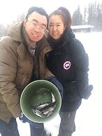 Alaska log cabins on the pond B & B