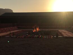 Wadi rum open view camp