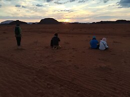 Wadi rum open view camp