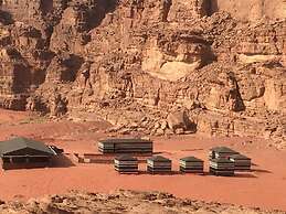 Wadi rum open view camp
