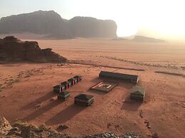 Wadi rum open view camp