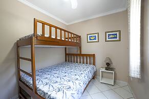 Apto 22E ar condicionado e ventilador, 2 quartos, churrasqueira, eleva