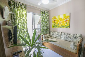 Apto 22E ar condicionado e ventilador, 2 quartos, churrasqueira, eleva