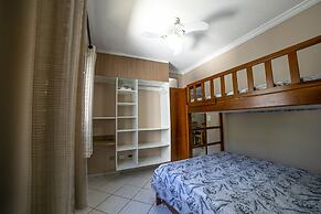 Apto 22E ar condicionado e ventilador, 2 quartos, churrasqueira, eleva