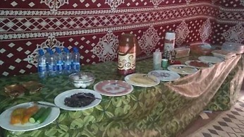 Wadi Rum Bedouins Sunset