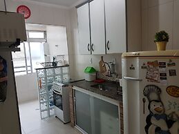 Apartamento em frente a Praia Santos