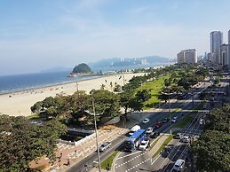 Apartamento em frente a Praia Santos