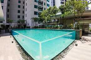 S6 Beautiful 2 Beds Suite - KLCC - KL Tower - WIFI