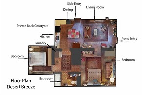 Desert Breeze - Delightful Railyard Adobe, Walk to The Plaza