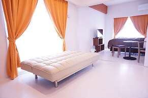 Mr.KINJO inn in front of Children Medical Care Center