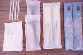 Mr.KINJO inn in front of Children Medical Care Center