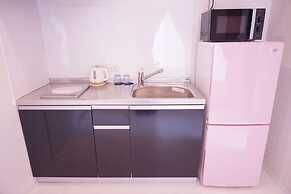 Mr.KINJO inn in front of Children Medical Care Center