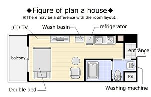 Mr.KINJO inn in front of Children Medical Care Center
