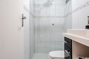 Pôr do sol 17º andar com vista da cidade