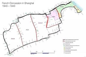 MIJU HOUSE Gubei-a small white building beside Shanghai oil painting s