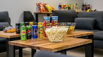 Apartments with Event Space & Hot Tub