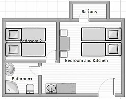 Central Beauty Scenery Apartment