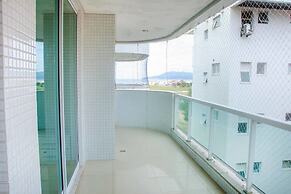 Lindo Amplo 3 Quarto em Prédio Frente Mar